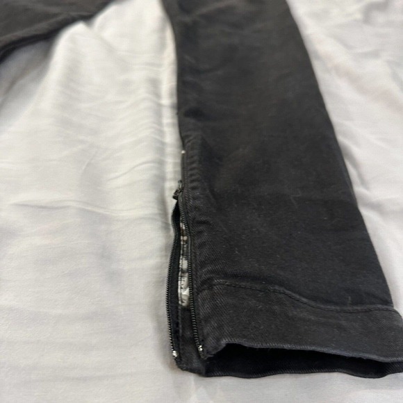 I Love Ugly Pants Zespy Men’s Small Drop Crotch Tapered Slim Fit Black Zipper - Picture 4 of 10